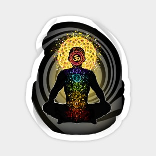 The 7 Chakras - Kundalini yoga Sticker